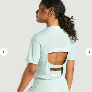 Gymshark Mint Crop Top